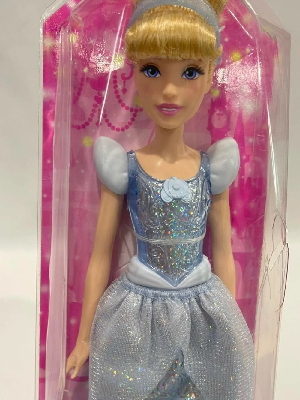 Mattel Cinderella Doll in Shimmering Light Blue Gown